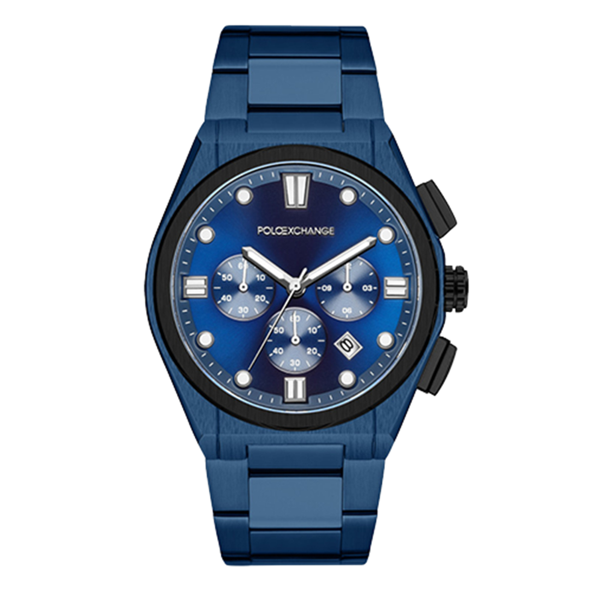 MONTRE POLOEXCHANGE HOMME M.FONCTION ACIER